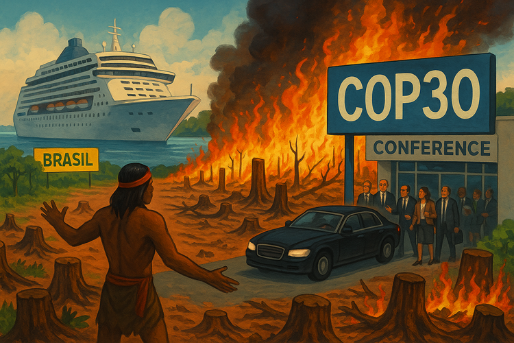 Regenwald roden für den guten Zweck