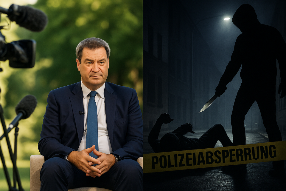 Zwischen Sommerinterview und Messerattacke